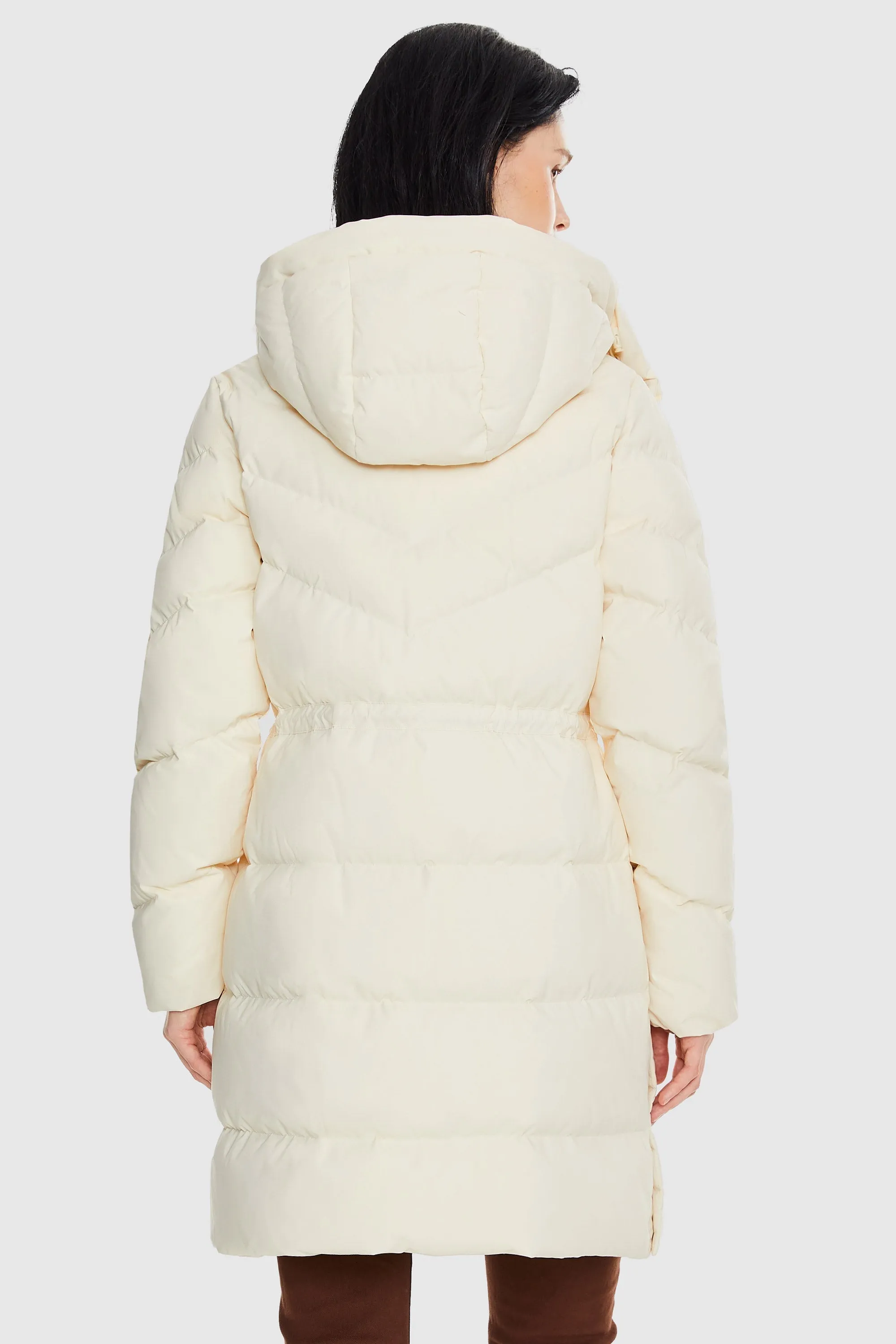 Long Winter Puffer Down Coat