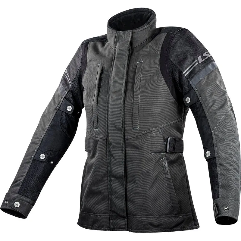 LS2 Petrol Ladies Jacket - Dark Grey / Black