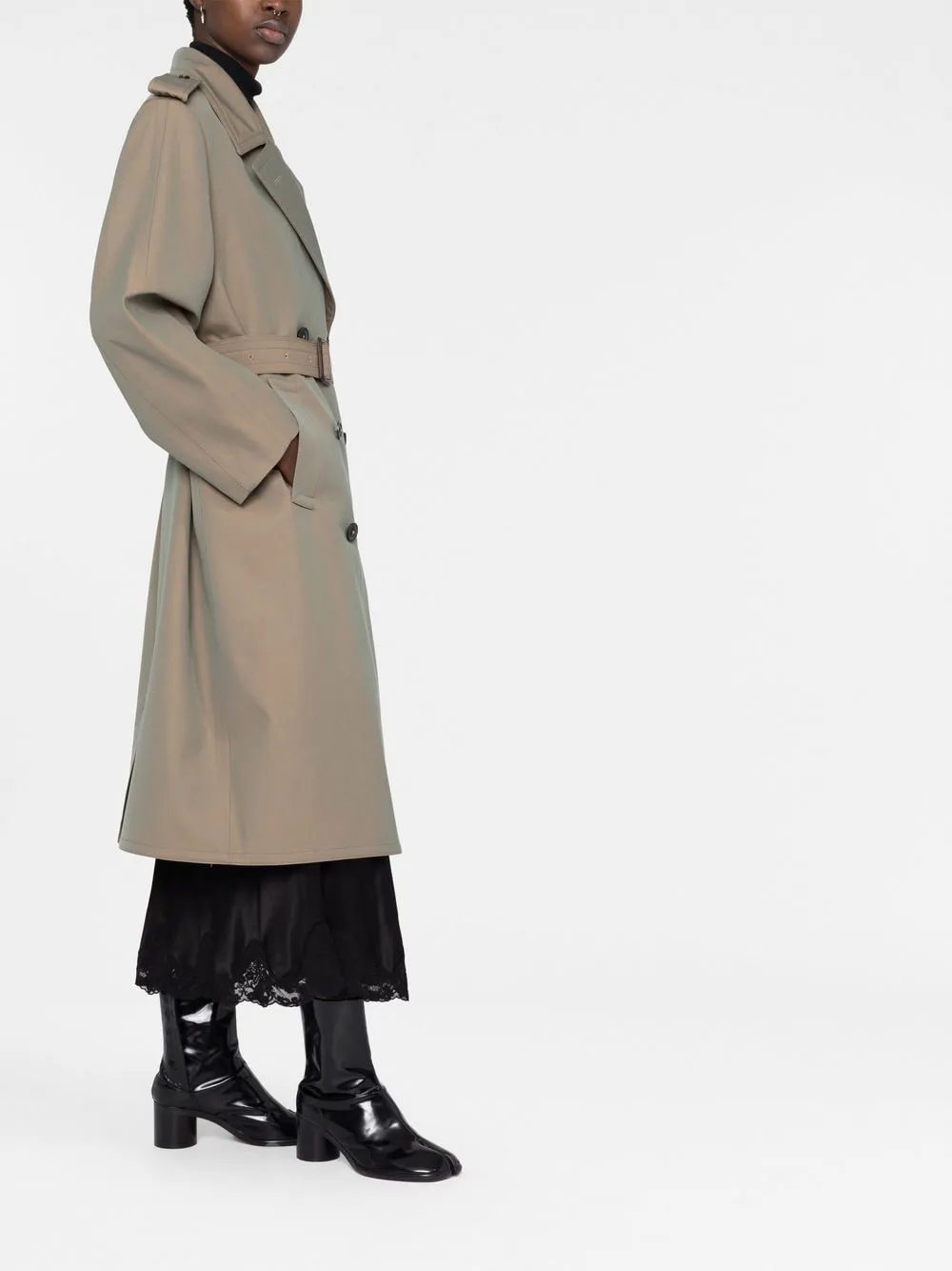 Maison Margiela Coats Beige