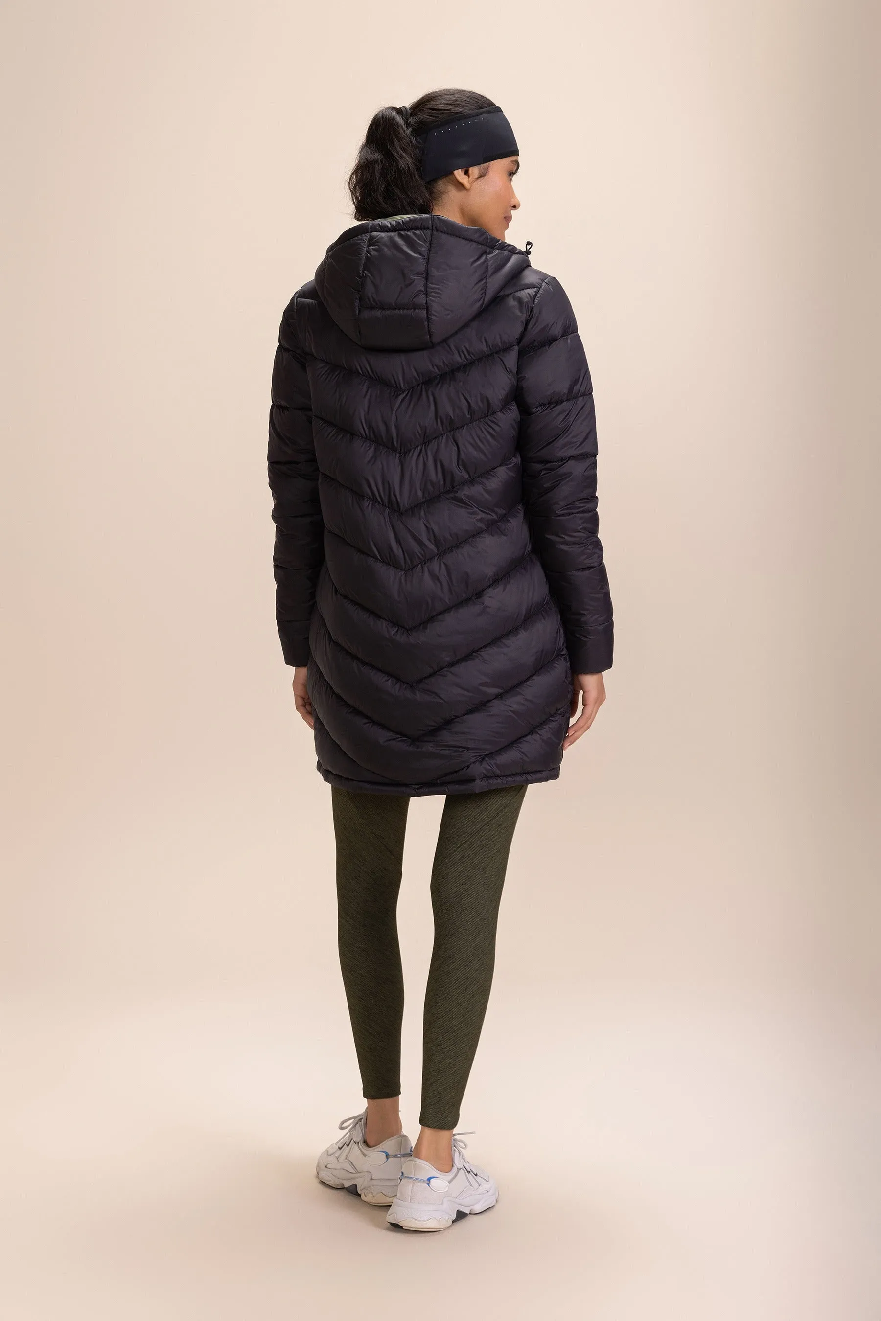 Maxi Reversible Puffer Jacket