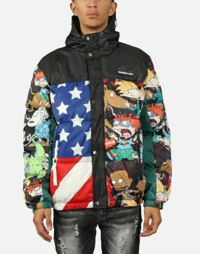 Members Only NICKELODEON FLAG JACKET