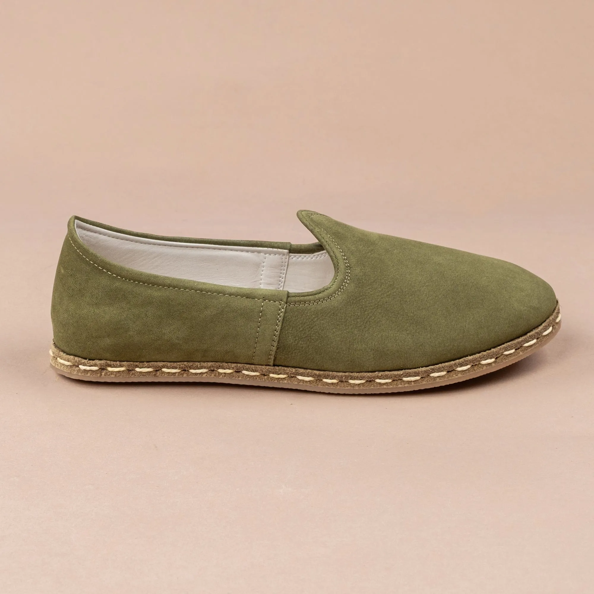 Men's Olive Nubucks