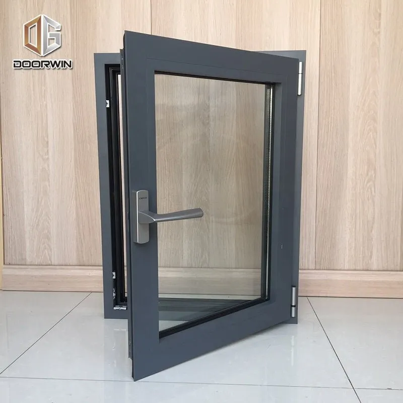 Montreal hot sale high quality double glazed thermal insulated aluminum window NAMI