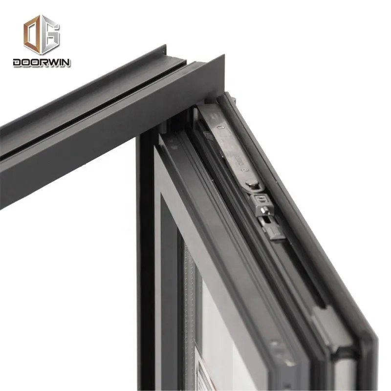 Montreal hot sale high quality double glazed thermal insulated aluminum window NAMI