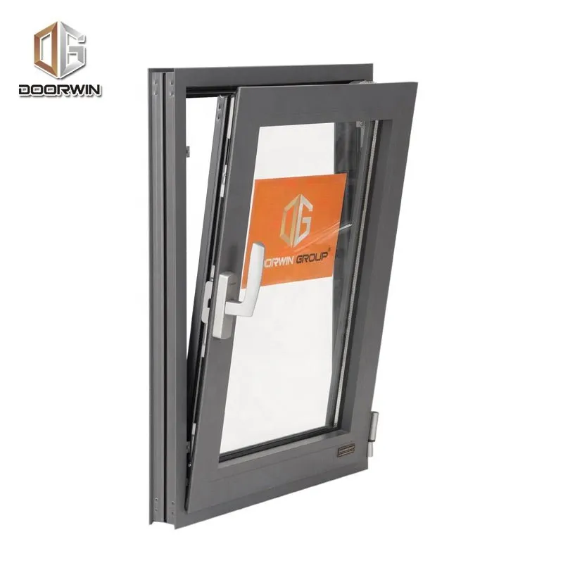 Montreal hot sale high quality double glazed thermal insulated aluminum window NAMI