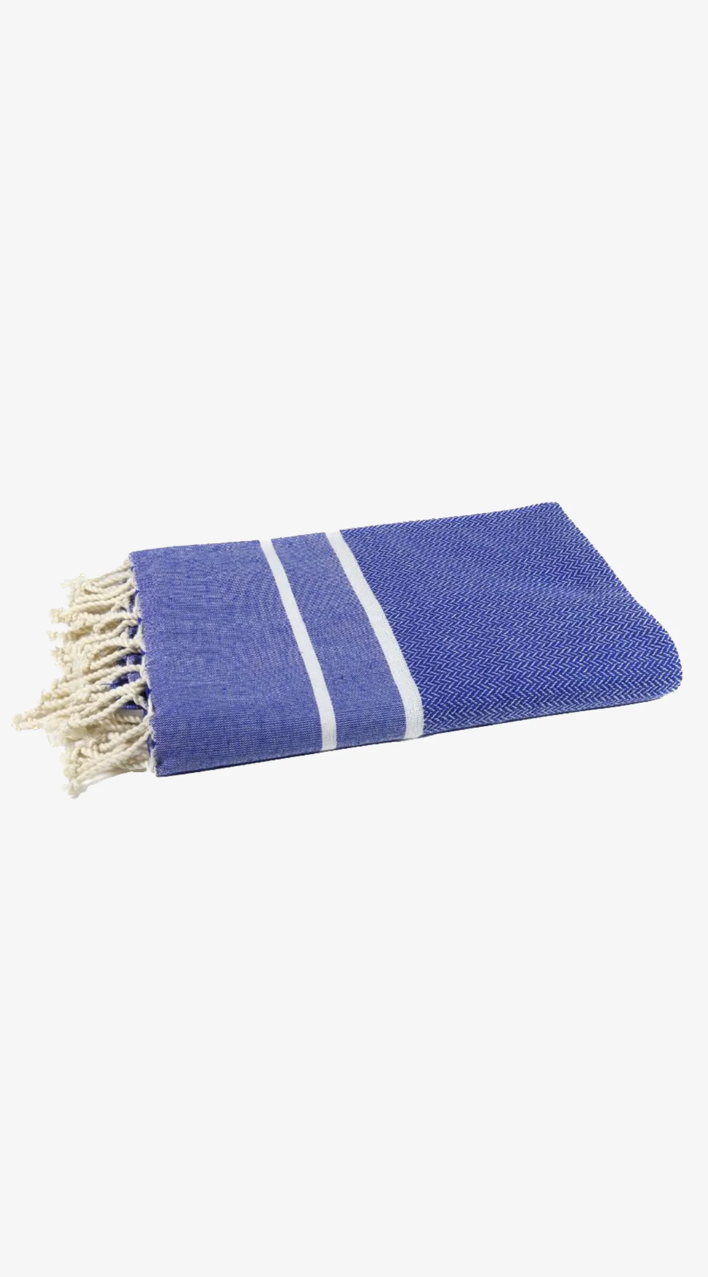 Ocean Blue Herringbone Fouta