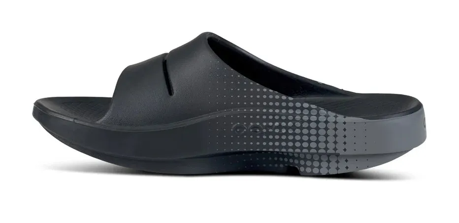 'OOFOS' Men's OOahh Sport - Black Matrix