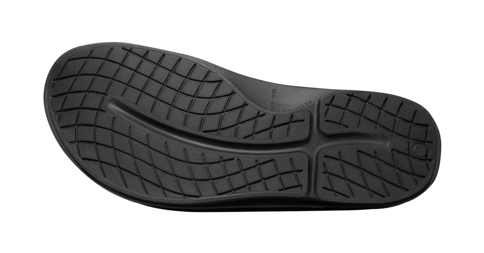 Oofos Ooahh Sport Slide - Black