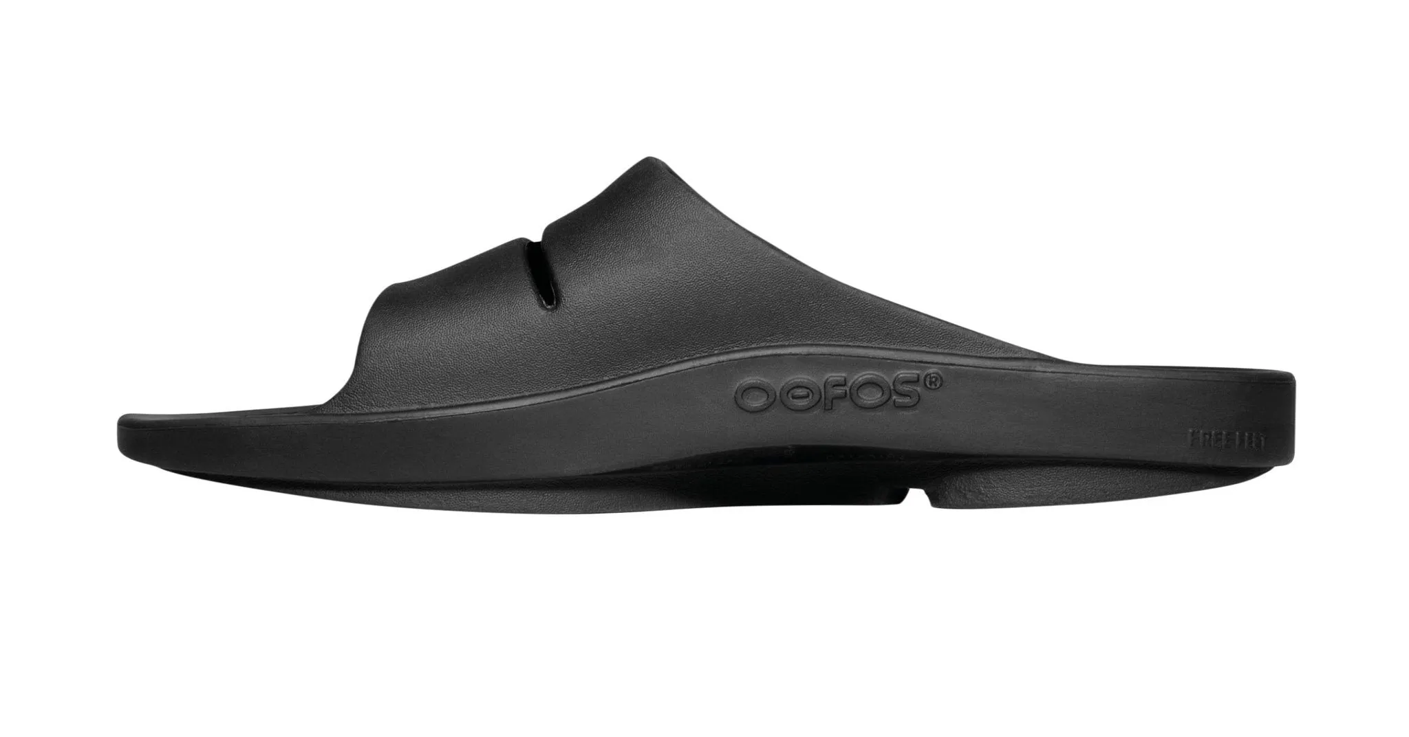 Oofos Ooahh Sport Slide - Black