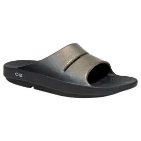 'OOFOS' Women's OOahh Luxe Slide - Latte