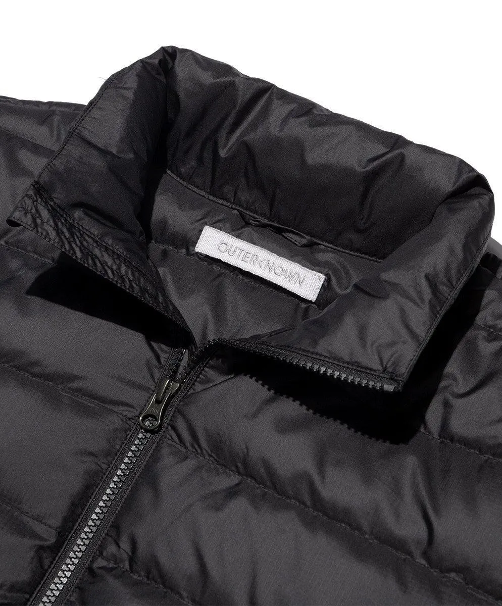 Outerknown puffer jacket black