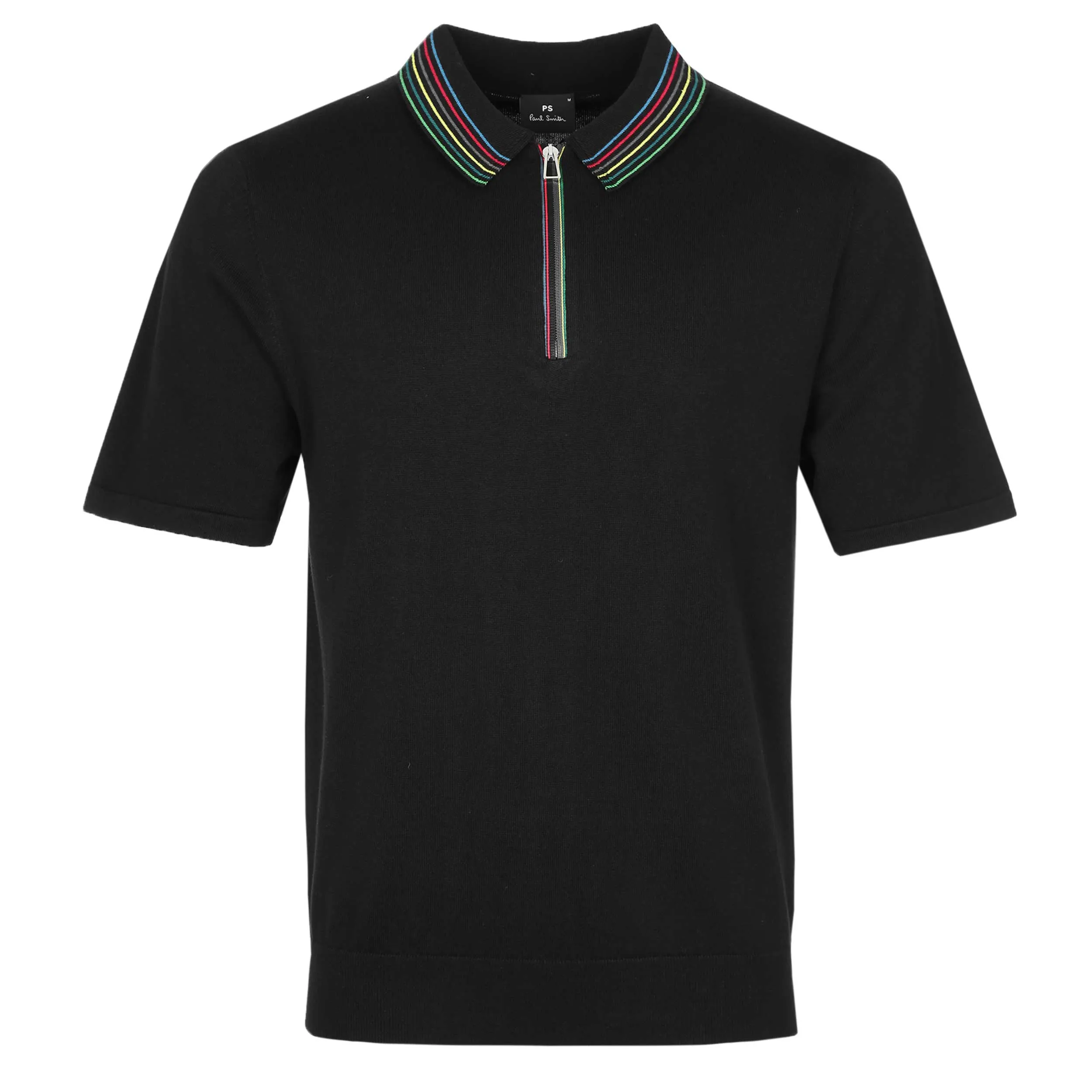 Paul Smith Sweater SS Polo Knitwear in Black