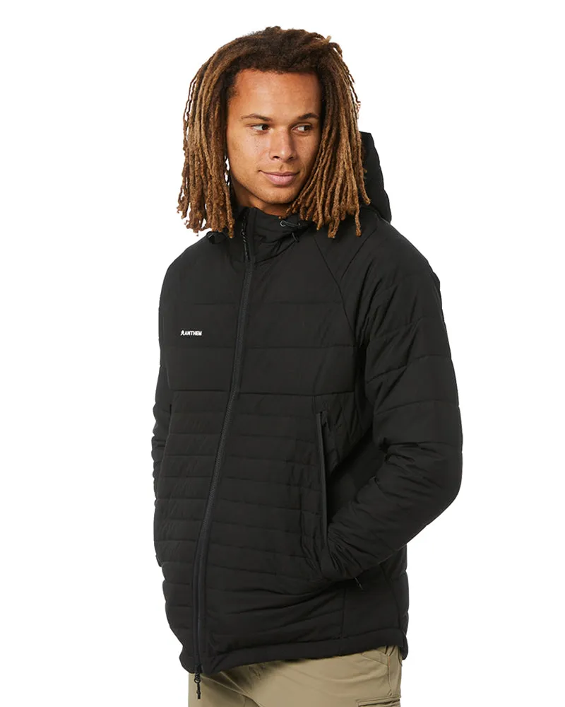 Performance Puffer Jacket - Black