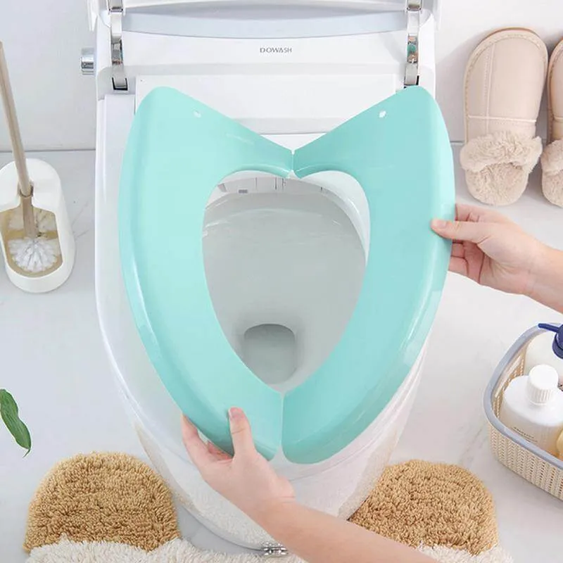 Portable Plastic Toilet Seat Cover