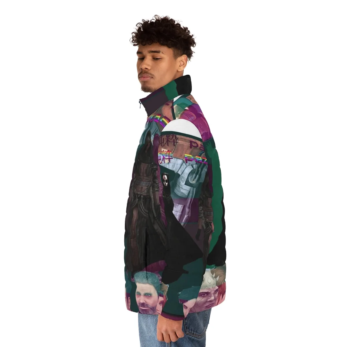 "Galactic Vapor Puffer Jacket: The PURE PAZAAK Fusion"