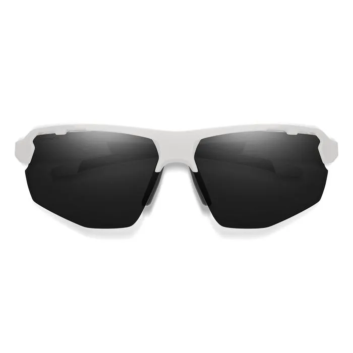 Resolve White   Chromapop Black Lens Sunglasses