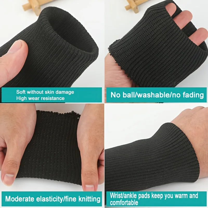 Ribbed Cuffs for Down Jacket Repair and Patchwork