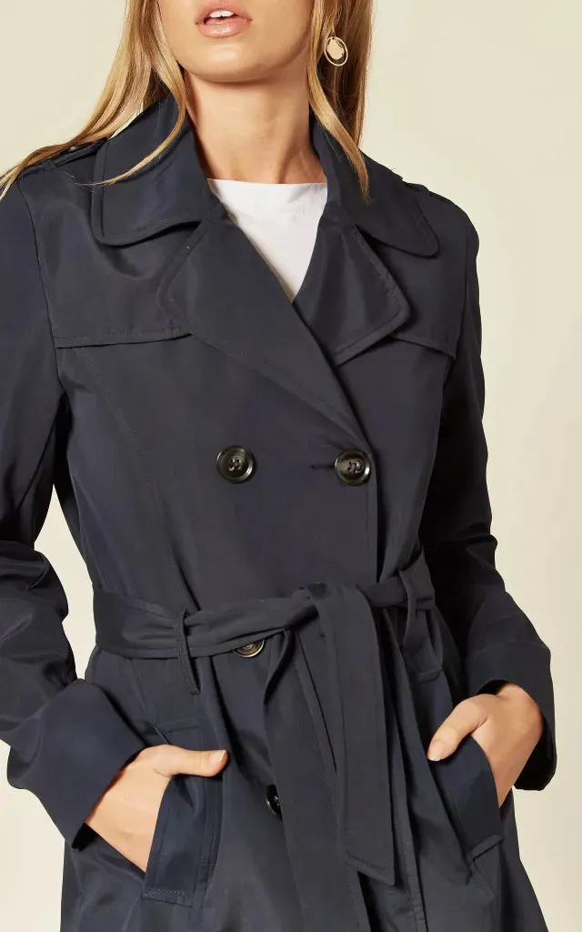 Spring/Summer Military Double Breasted Trench Coat (9049-SP)