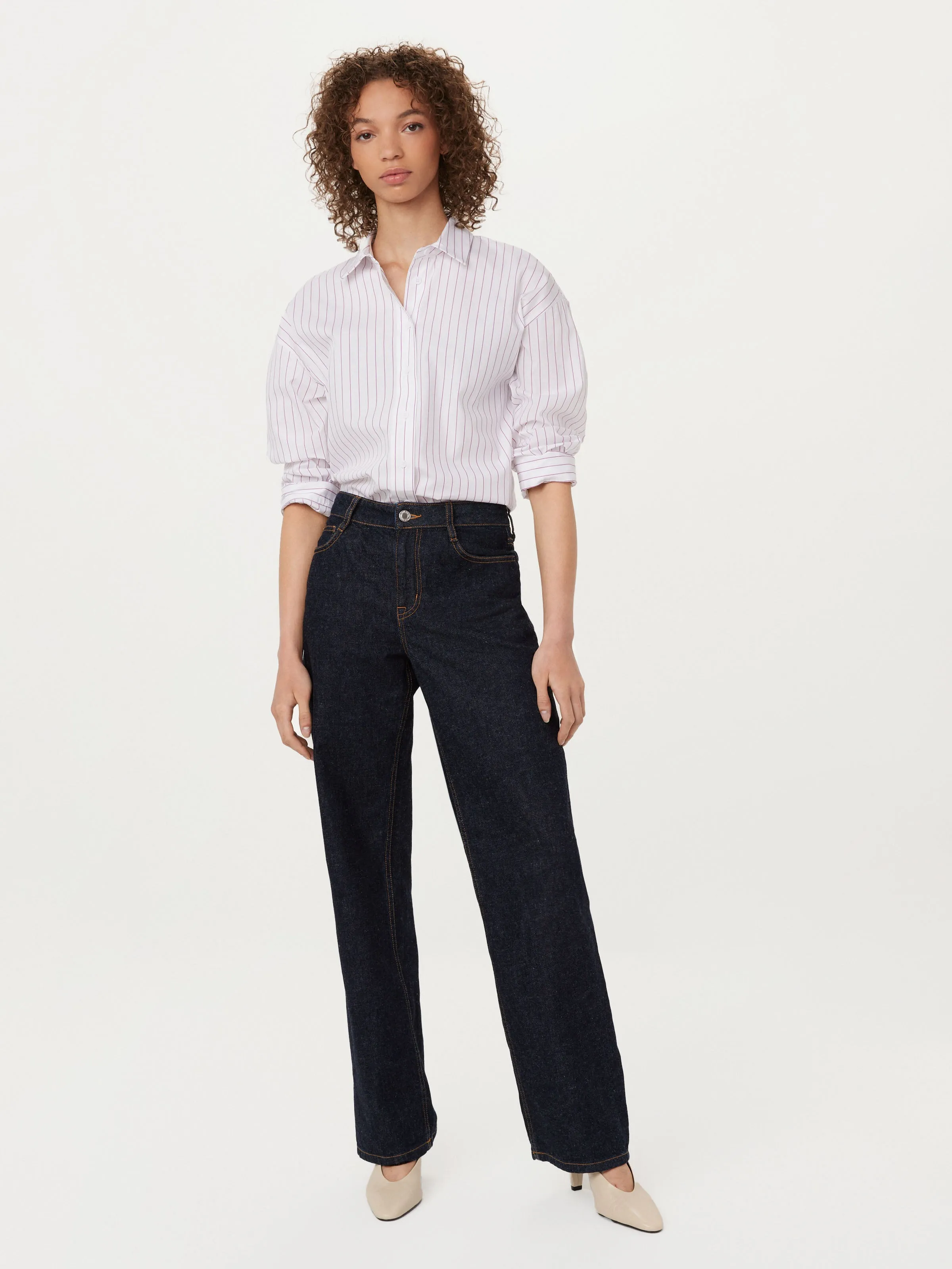 The Courtney Loose Jean in Dark Wash