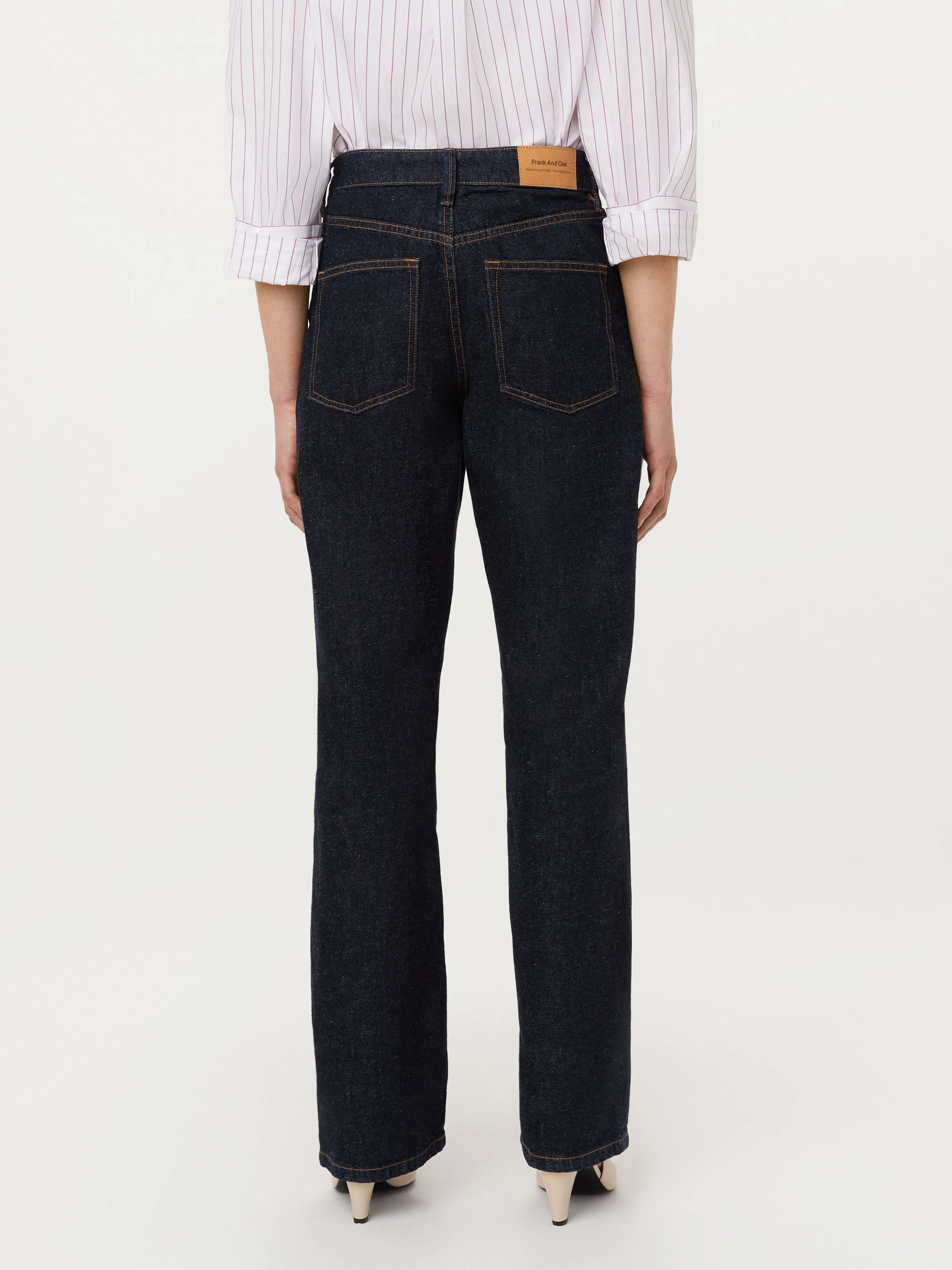 The Courtney Loose Jean in Dark Wash