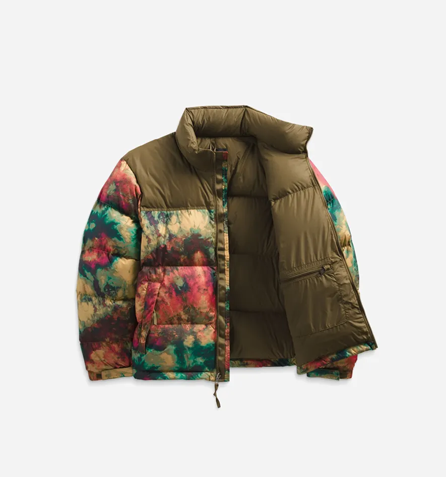 The North Face 1996 Retro Nuptse Jacket 'Antelope Tan Ice Dye Print'