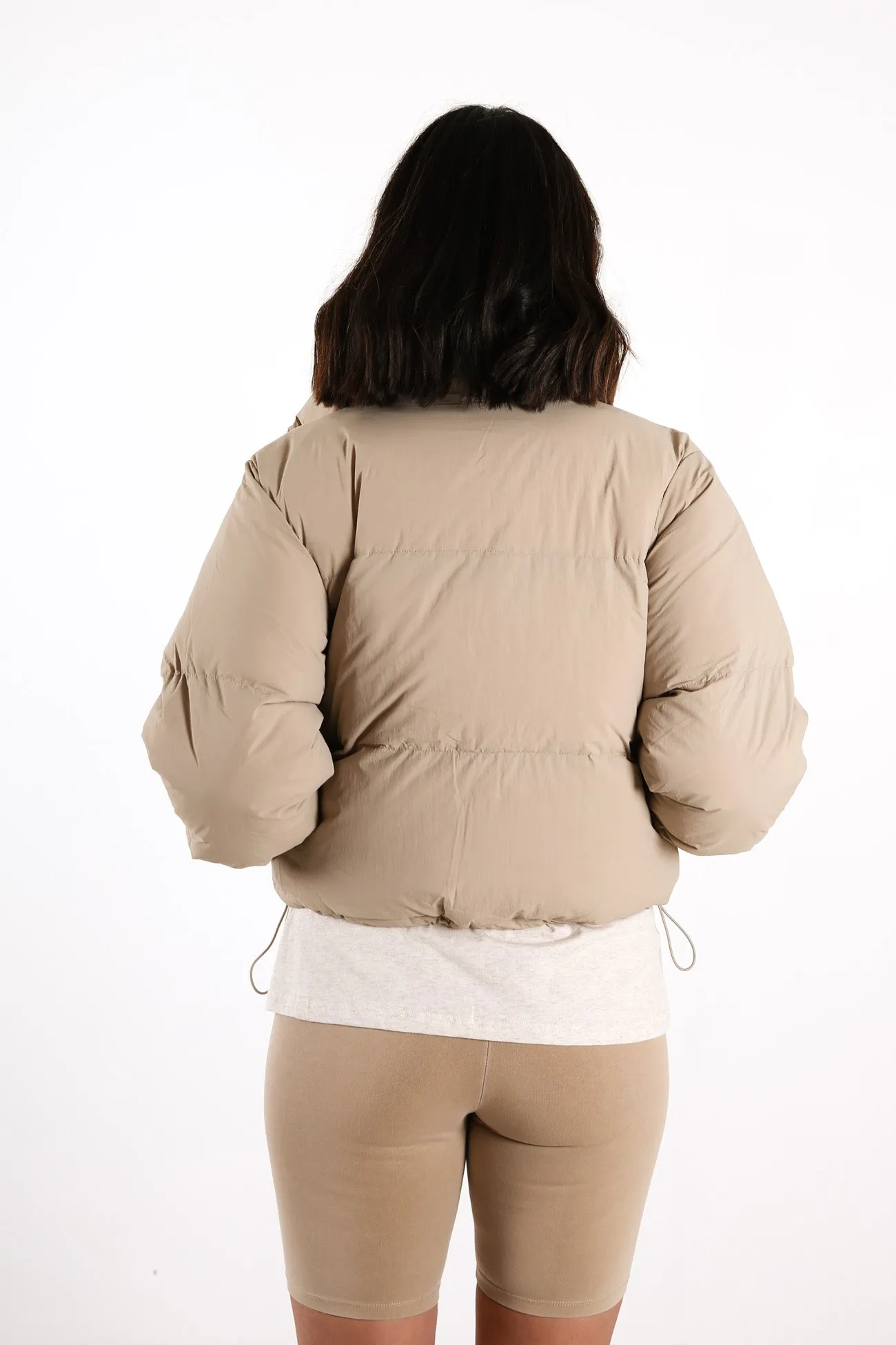 Topher Puffer Jacket Mocha