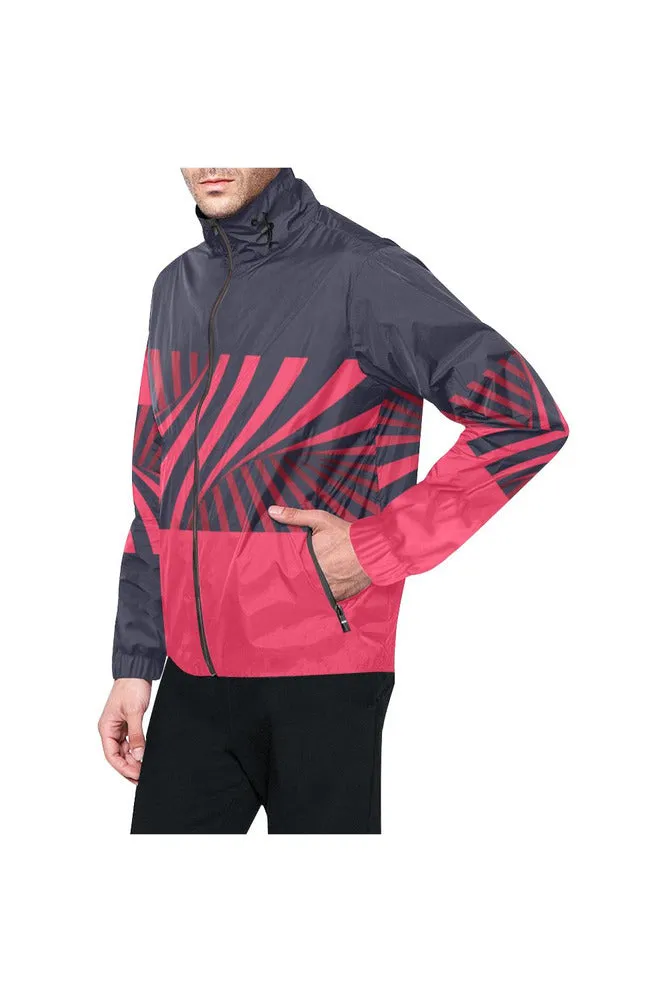 TriIllusion All Over Print Windbreaker for Men (Model H23)