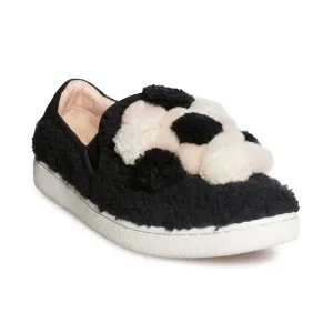 UGG Ricci Pom Pom Black Shoes - Women's