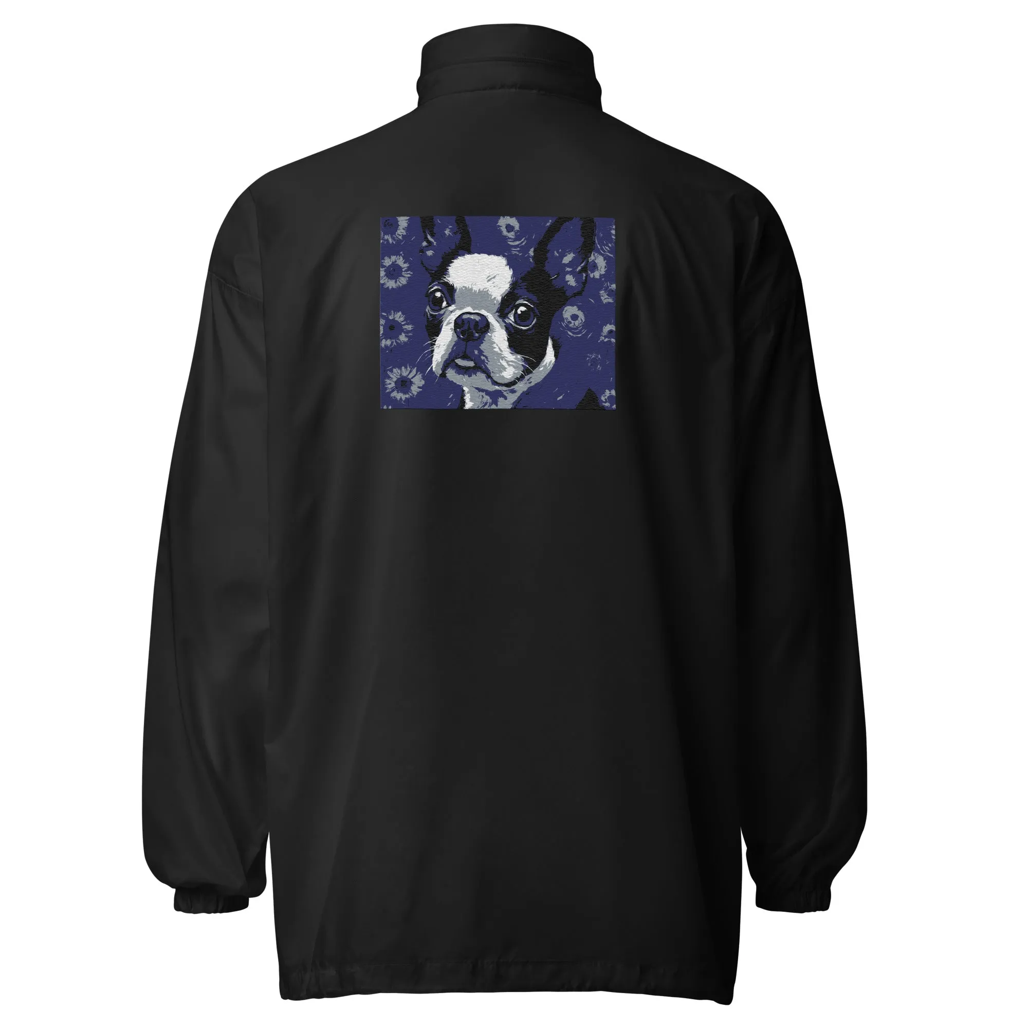 Unisex windbreaker / Boston Terrier Jacket / Boston Terrier Gift Dog lovers