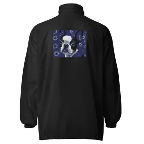 Unisex windbreaker / Boston Terrier Jacket / Boston Terrier Gift Dog lovers