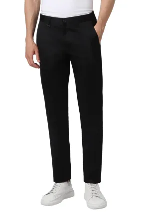 Van Heusen Men's Slim Pants (VHTFFSLB461857_Black