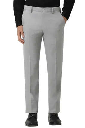 Van Heusen Men's Slim Pants (VHTFFSLBO27212_Light Grey