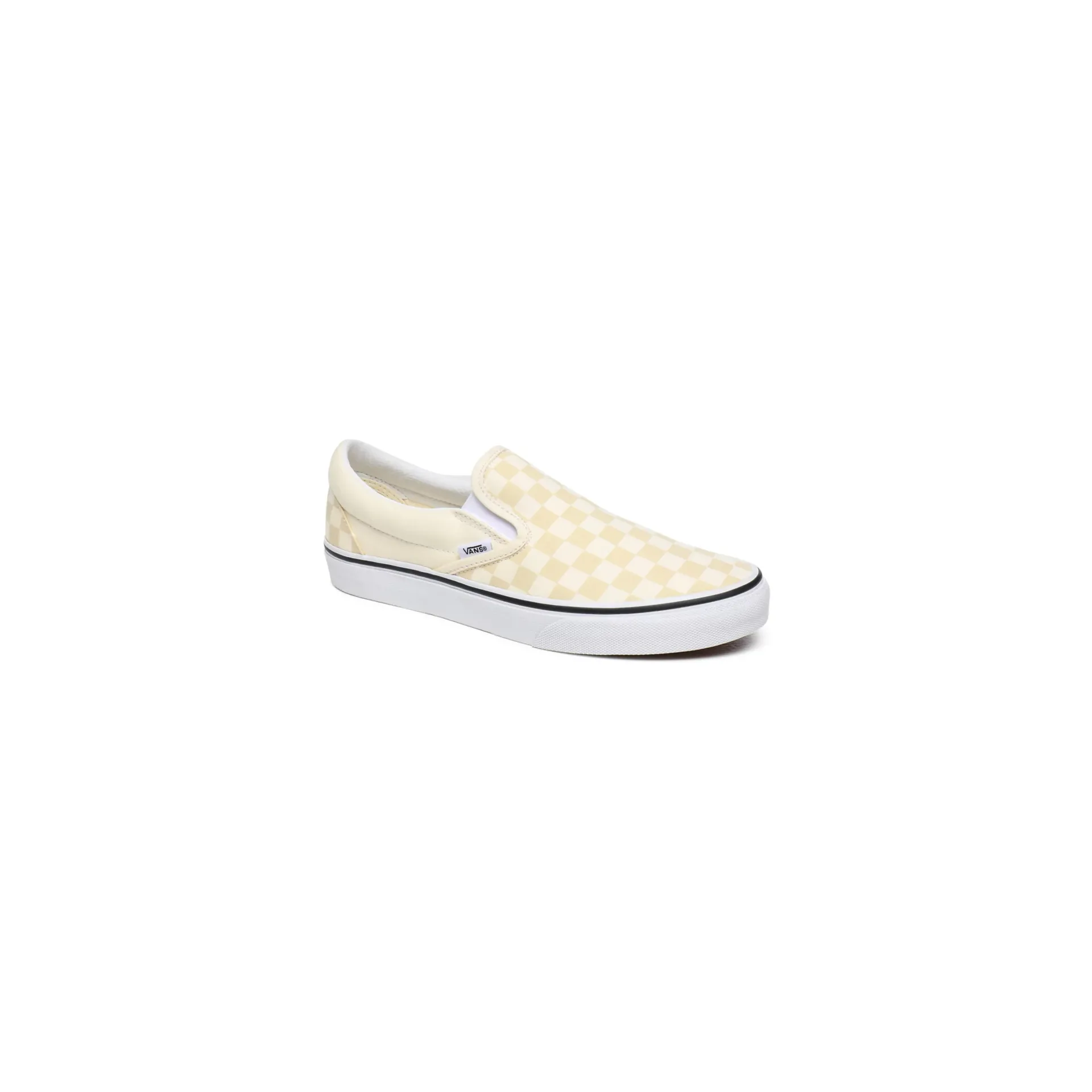 Vans Unisex Classic Slip On Shoes - Classic White / True White