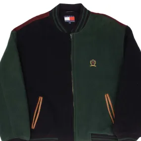 VINTAGE TOMMY HILFIGER WOOL VARSITY JACKET 1990S SIZE LARGE