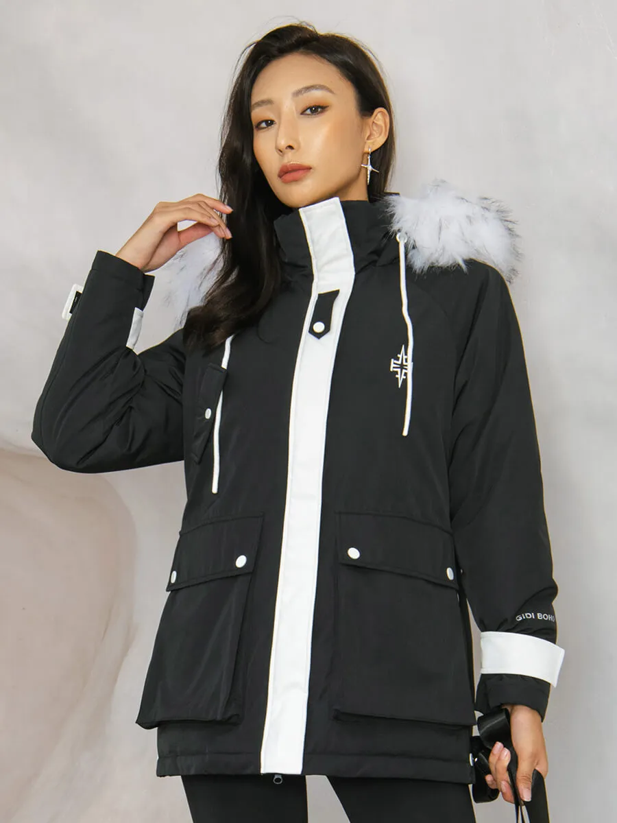 White Duck Down Puffer Jacket