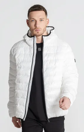 White Team Puffer Jacket