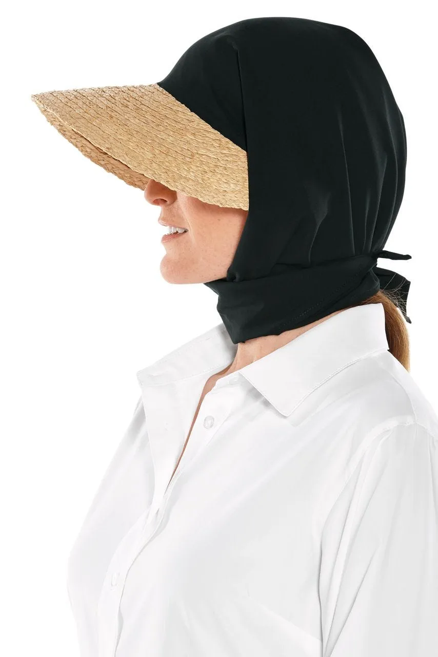 Women's Abril Scarf Hat  |  Black