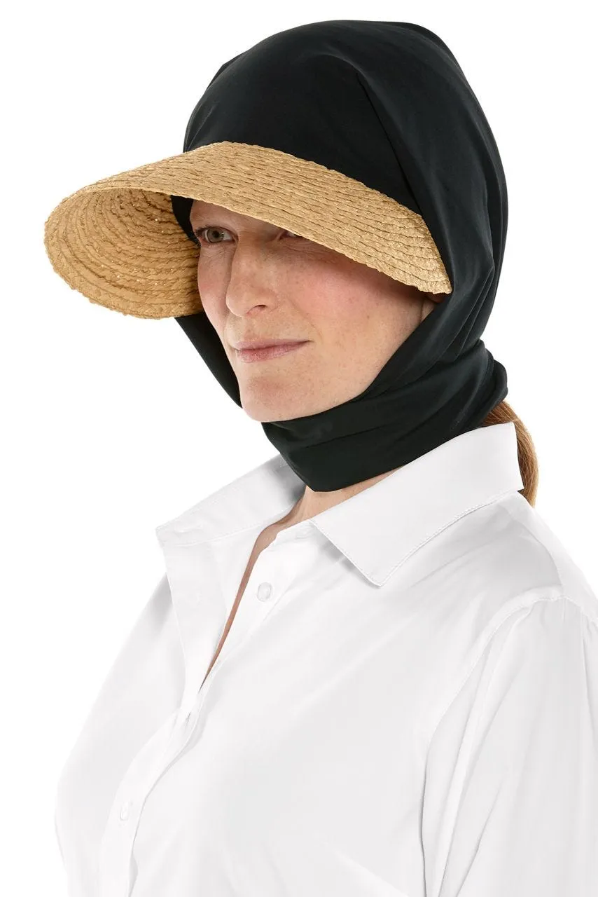 Women's Abril Scarf Hat  |  Black