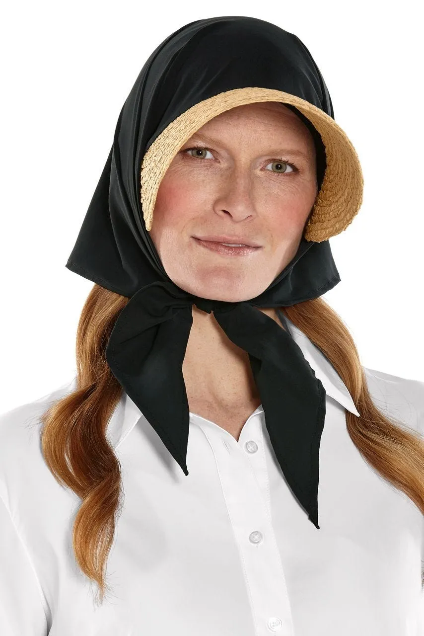 Women's Abril Scarf Hat  |  Black