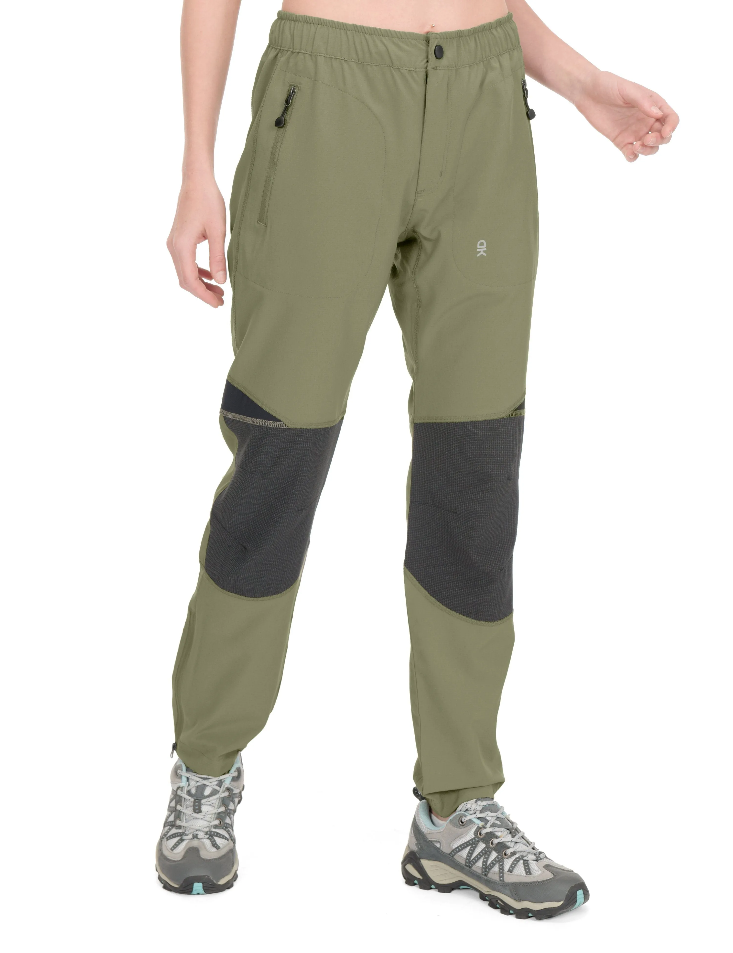 Women's UPF 50 Reinforced Knees Climbing Hiking Pants