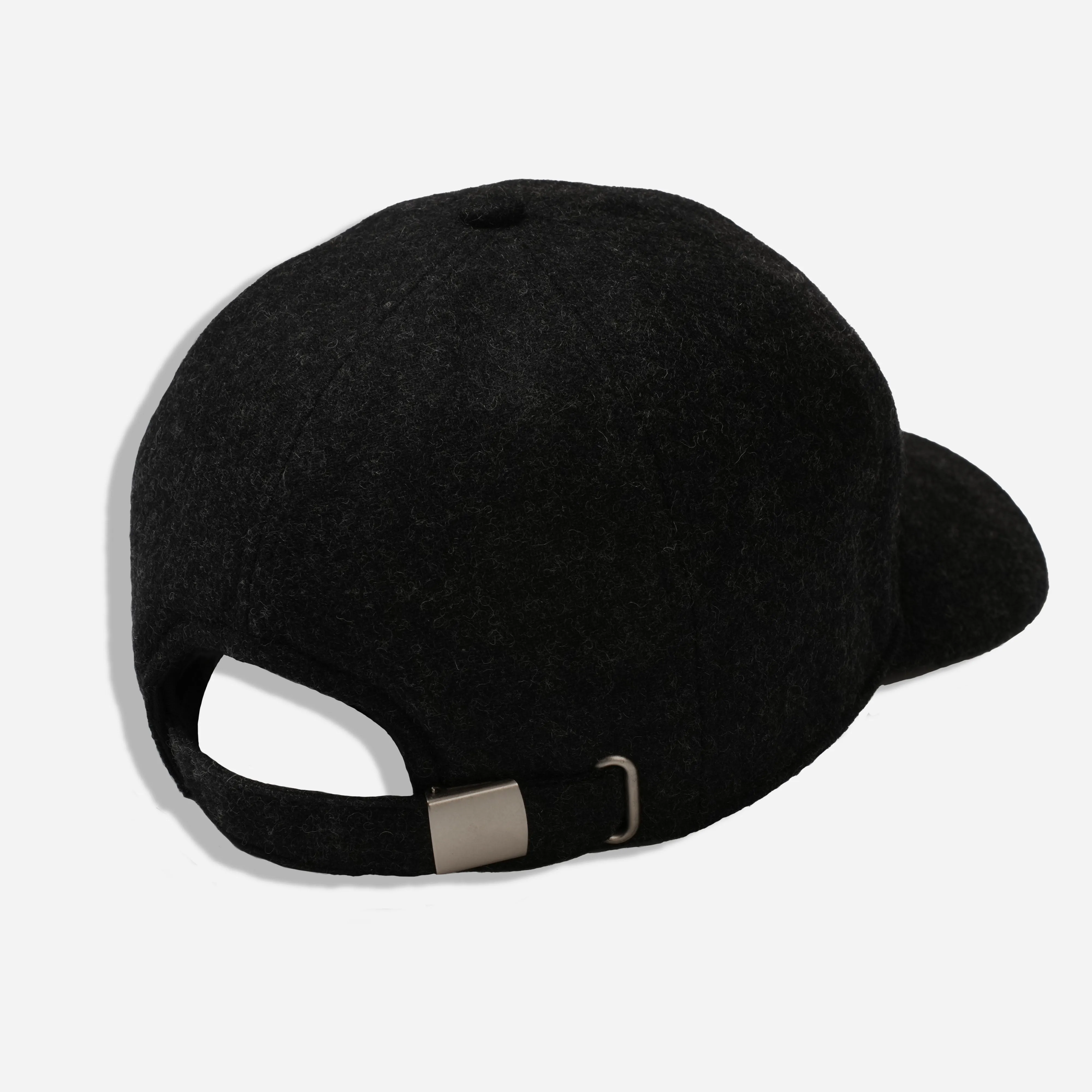 Wool Baseball Charcoal Cap