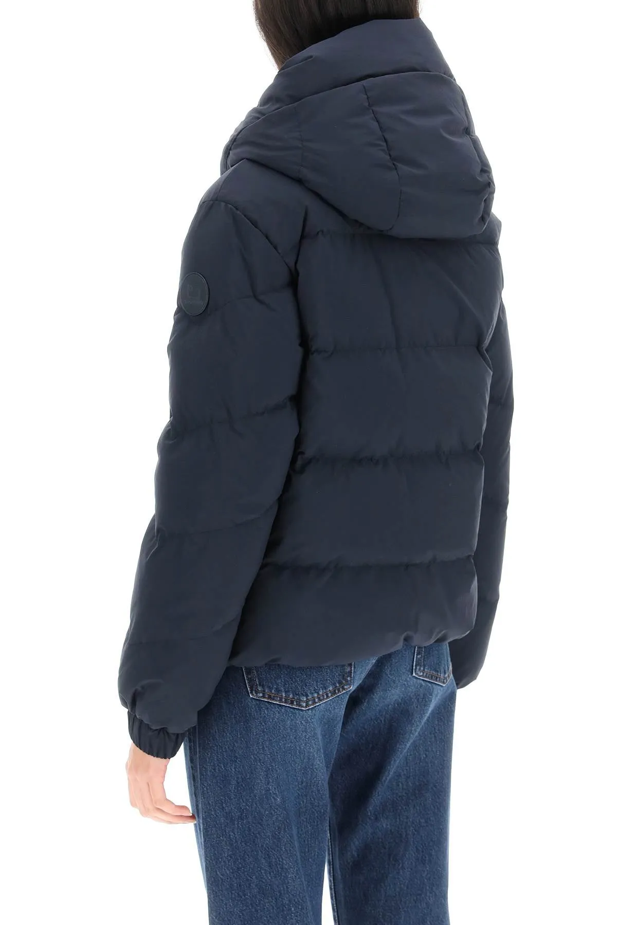 Woolrich down jacket with detachable hood